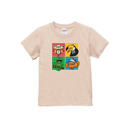 Animal Squad イラストkidsTシャツ