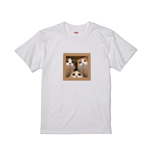 こたとつーちゃんと時々おたま 覗き見Tシャツ