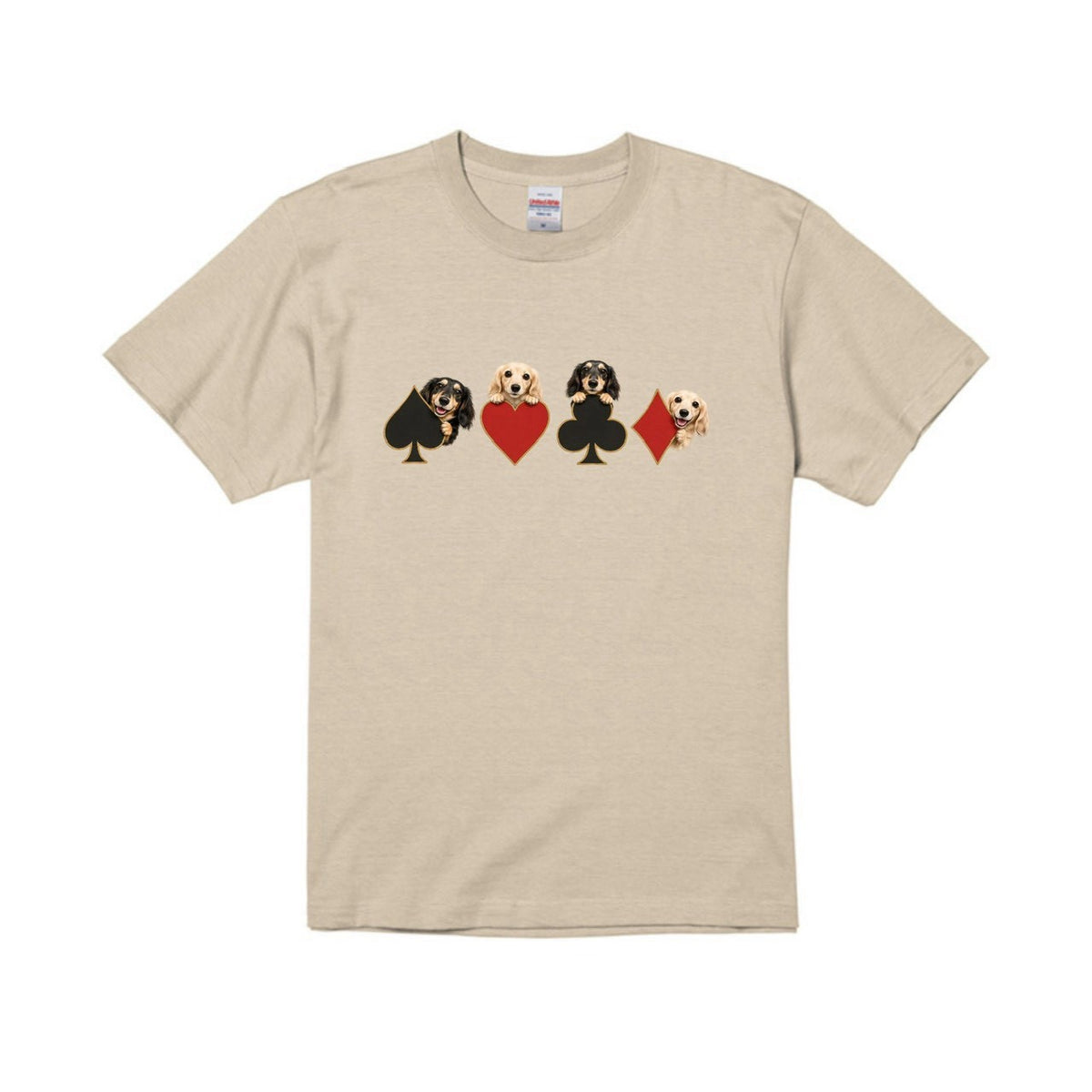 ラテラム トランプ柄Tシャツ