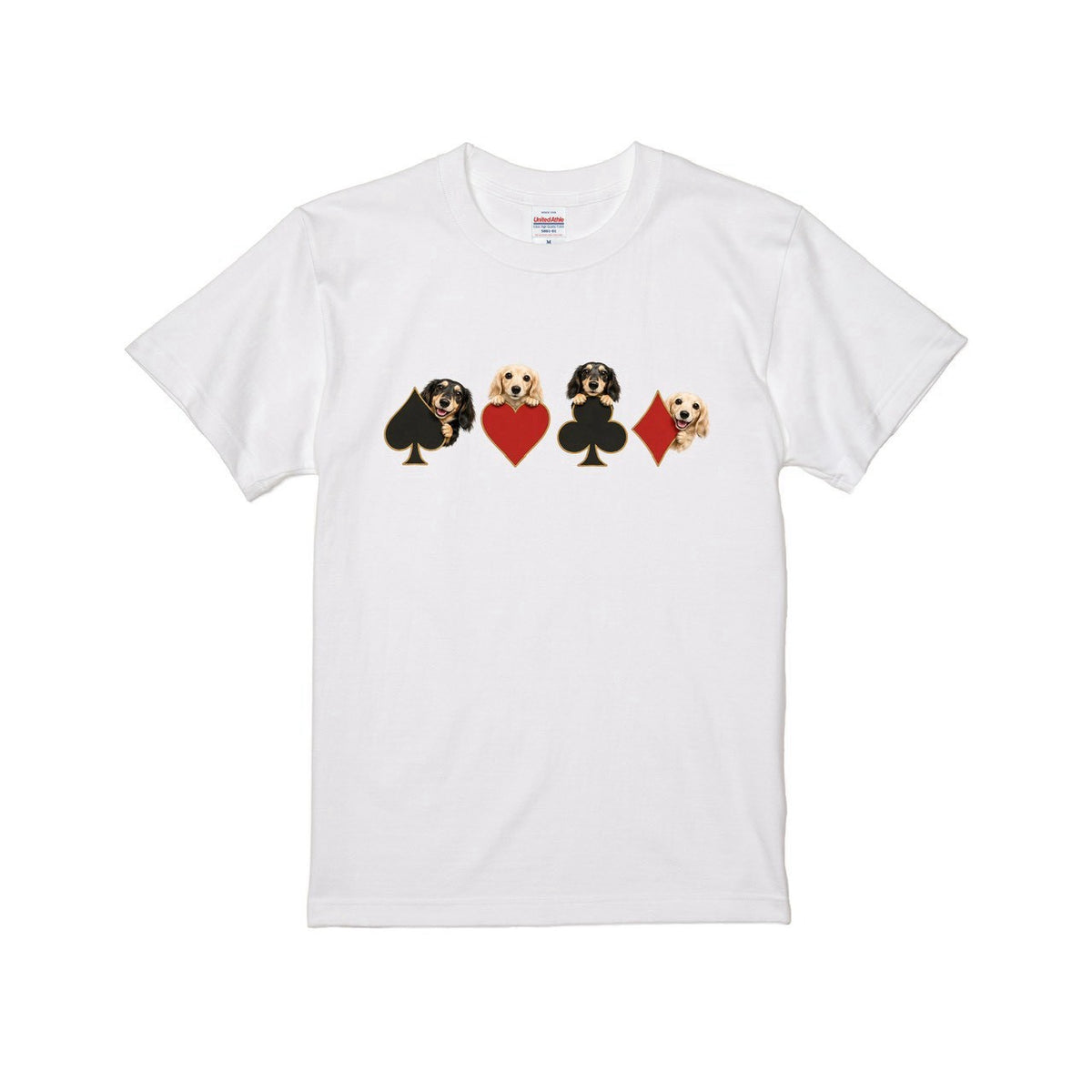 ラテラム トランプ柄Tシャツ